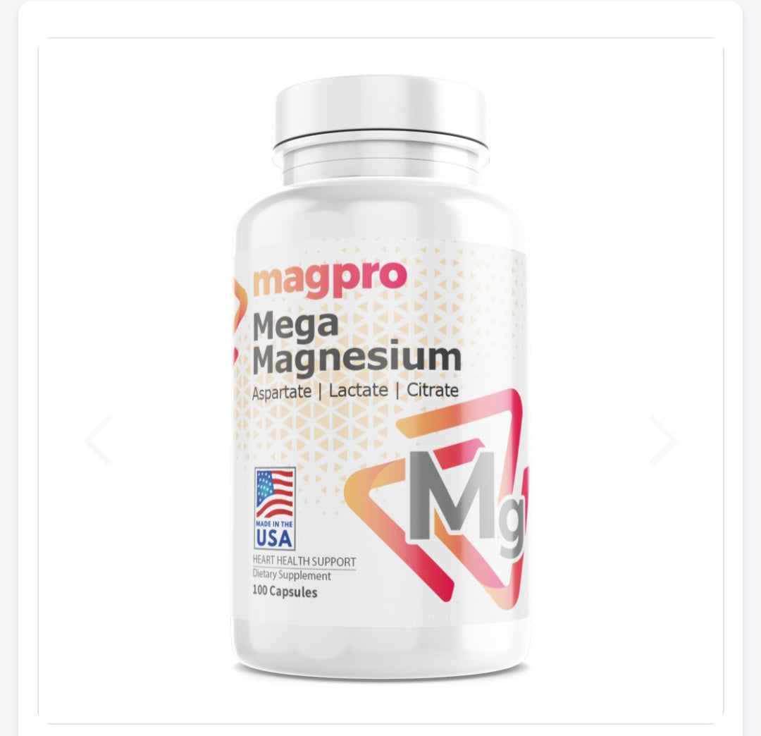 Mega Magnesio 500mg x 100 caps